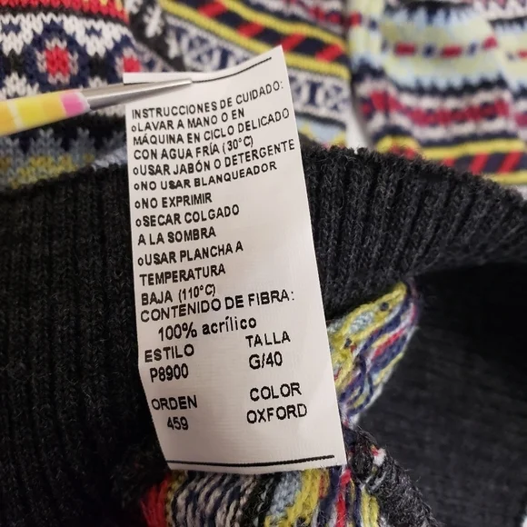 Royal County of Berkshire Polo Club Mens Oxford Sweater Size Medium - Picture 6 of 8